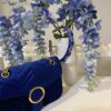 Velvet Touch Occassion Bag | Royal Blue - Image 3