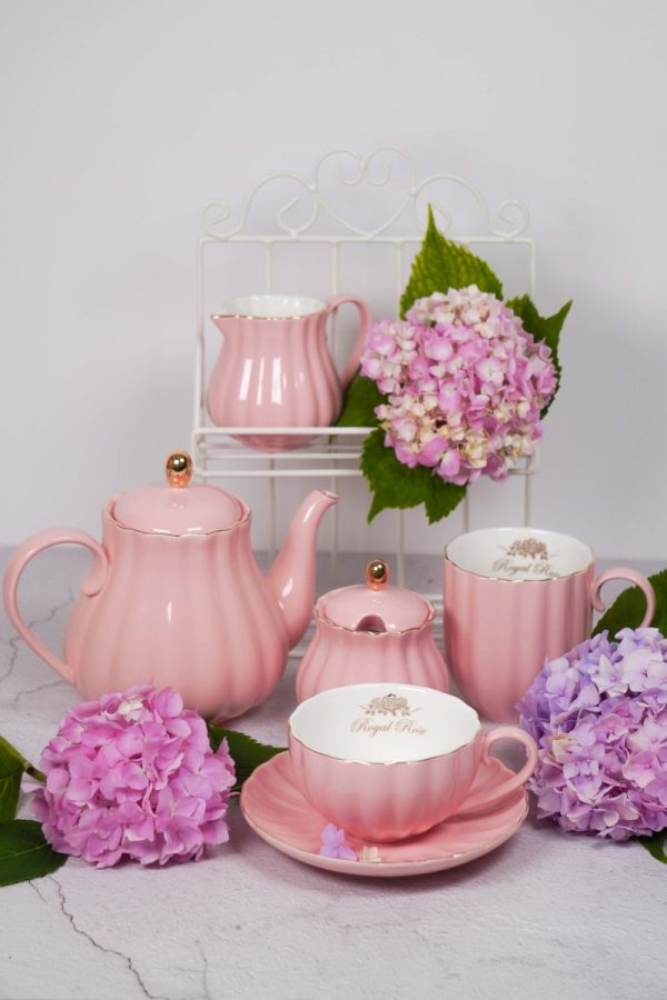 ROYAL ROSE TEAPOT | Pink - Image 4